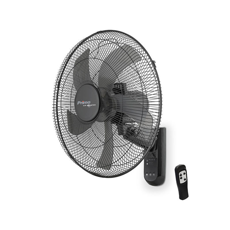 Ανεμιστήρας Τοίχου 15833R Primo 18” 45εκ. Με Τηλεχειριστήριο Μαύρος