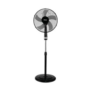 Ανεμιστήρας Ορθοστάτης 16'' 40CM PRSF-80448 Primo Μαύρος-Γκρι 5Φτερά 50W