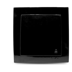 Μαύρο μπουτόν κουδουνιού 12V-220V GEYER 24221012