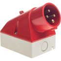 Βιομηχανική πρίζα αρσενική πριζες 4x16A 400V IP44
