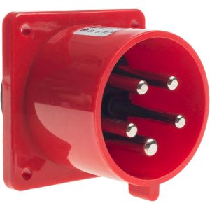 Ρευματοδέκτης χωνευτός φλάντζας 5x32A 400V IP44