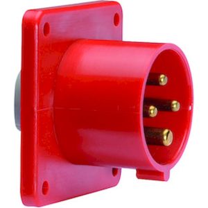 Ρευματοδέκτης χωνευτός φλάντζας 4x16A 400V IP44