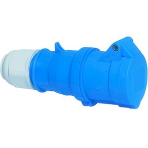 Ρευματοδότης προέκτασης 3x16A 230V IP44 QC