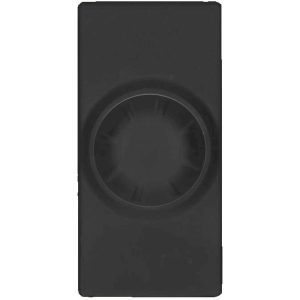 Προγραμματιζόμενος ρεοστάτης 15-180W/VA με περιστροφικό κομβίο ελέγχου και πιεζοδιακόπτη 1 θέσης Μαύ