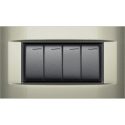 Πλαίσιο aqua metal 4m inox