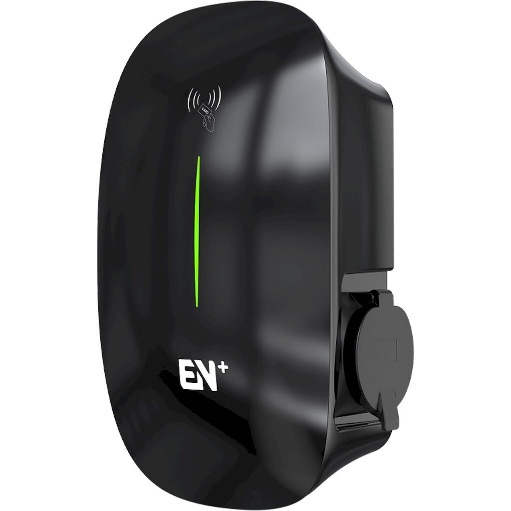 11kW Caro Series Black 7mType 2 cable 7m, Wi-Fi  (2.4GHz) Bluetooth + Ethernet + RFID + APP, OCPP 1.6 Json