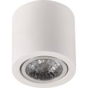 Γύψινο στρογγυλό spot επίτοιχο 1xGU10 70x90mm