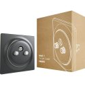 FIBARO Χωνευτή πρίζα TV-SAT (Ανθρακί) – Σειρά Walli
