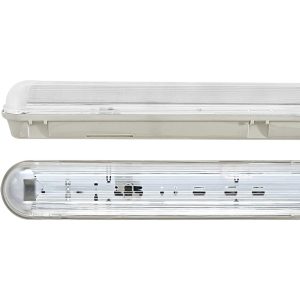 Φωτιστικό για λάμπα LED Τ8 1x0.6m IP65