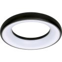 Φωτιστικό LED οροφής επίτοιχο 25W 3000K 1850lm μαύρο