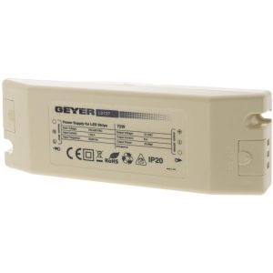 Τροφοδοτικό 72W 12V DC 6A IP40 GEYER LD72P