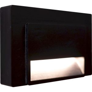 Απλίκα LED 1.2W 3000K 110lm 125x83 IP54 ανοιχτό γκρι