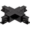 Σύνδεσμος Χ για ράγα τριφασική μαύρος GEYER LLTC-X-BTC-X-B