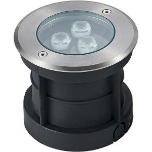 Φωτιστικό LED δαπέδου 6W 3000K 300lm IP68  Φ120mm