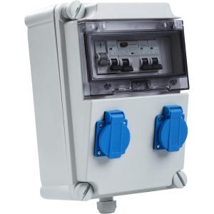 Πίνακας εργοταξιακός Compact 1Φ με 2 πρίζες σούκο