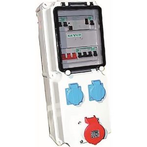 Πίνακας εργοταξιακός Compact 3Φ 2 σούκο και 1x 5x16A