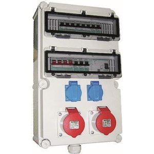 Πίνακας εργοταξιακός Compact 3Φ 2 σούκο και 2x 5x16A