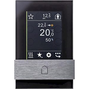 Thanos rH S dS black Touch Room Operating Unit μαύρο