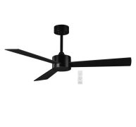 Ανεμιστήρας Οροφής 52” 132CM PRCF-80618 Primo Μαύρος 3Φτερά Με Τηλεχειριστήριο