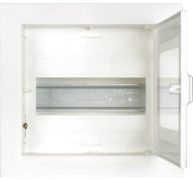 Πίνακας  χωνευτός Δίρφυς 1x8M διάφανη πόρτα IP30