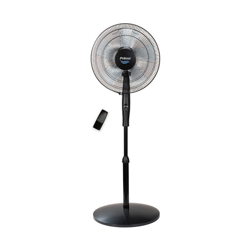 Ανεμιστήρας Ορθοστάτης PRSF-80601D Primo 16” 40εκ. Με Τηλεχειριστήριο και DC μοτέρ Μαύρος